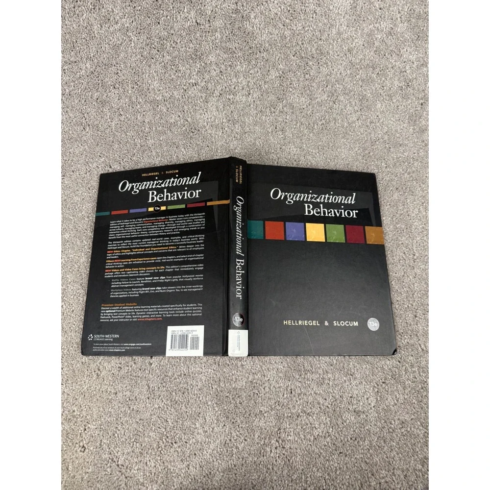Organizational Behavior 13th Edition Textbook by Hellriegel Slocum